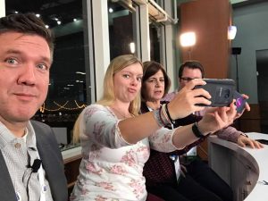 Fun with the Community Reporters team at MSIgnite