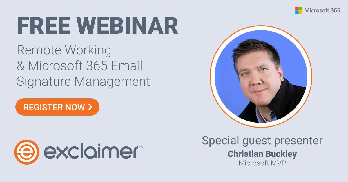 Microsoft 365 Email Signature Management In The Age Of Remote Working BuckleyPLANET